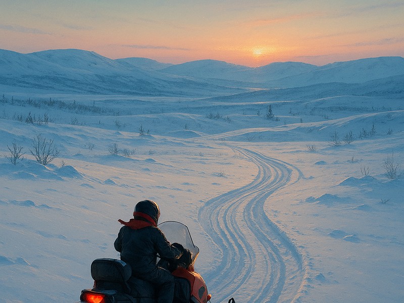 Снегоходные маршруты